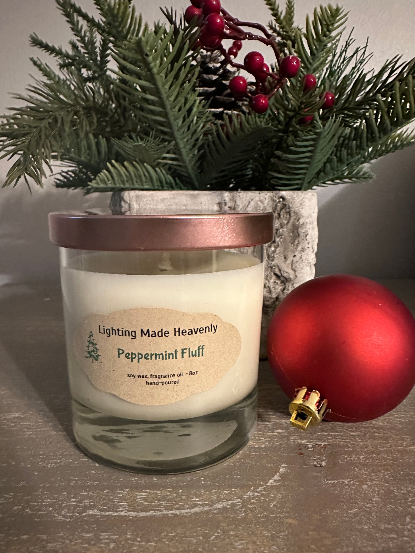 Peppermint Fluff 6oz