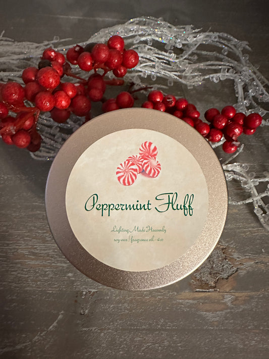 4 oz Peppermint Fluff